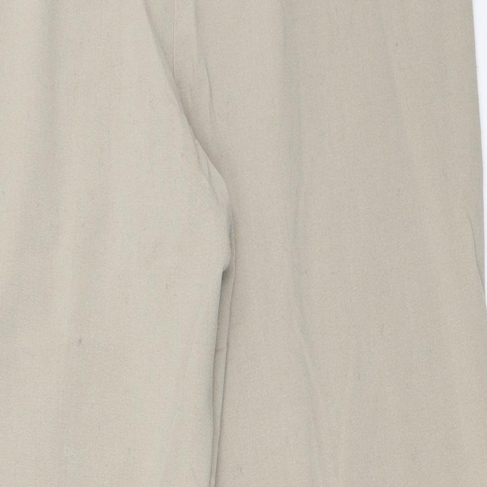 Isle Womens Beige   Trousers  Size 14 L24 in