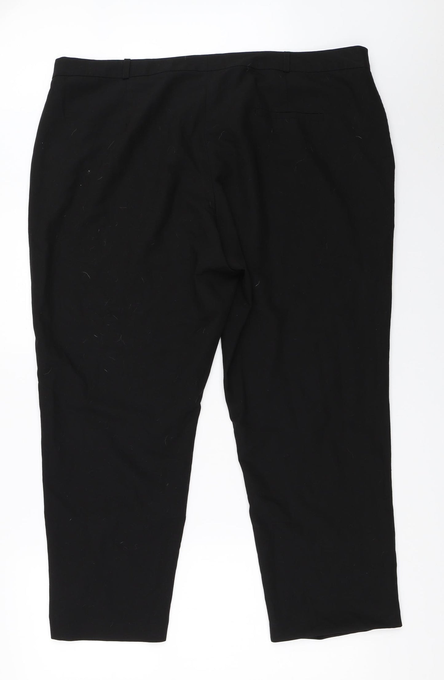 Nutmeg Womens Black   Trousers  Size 20 L26 in