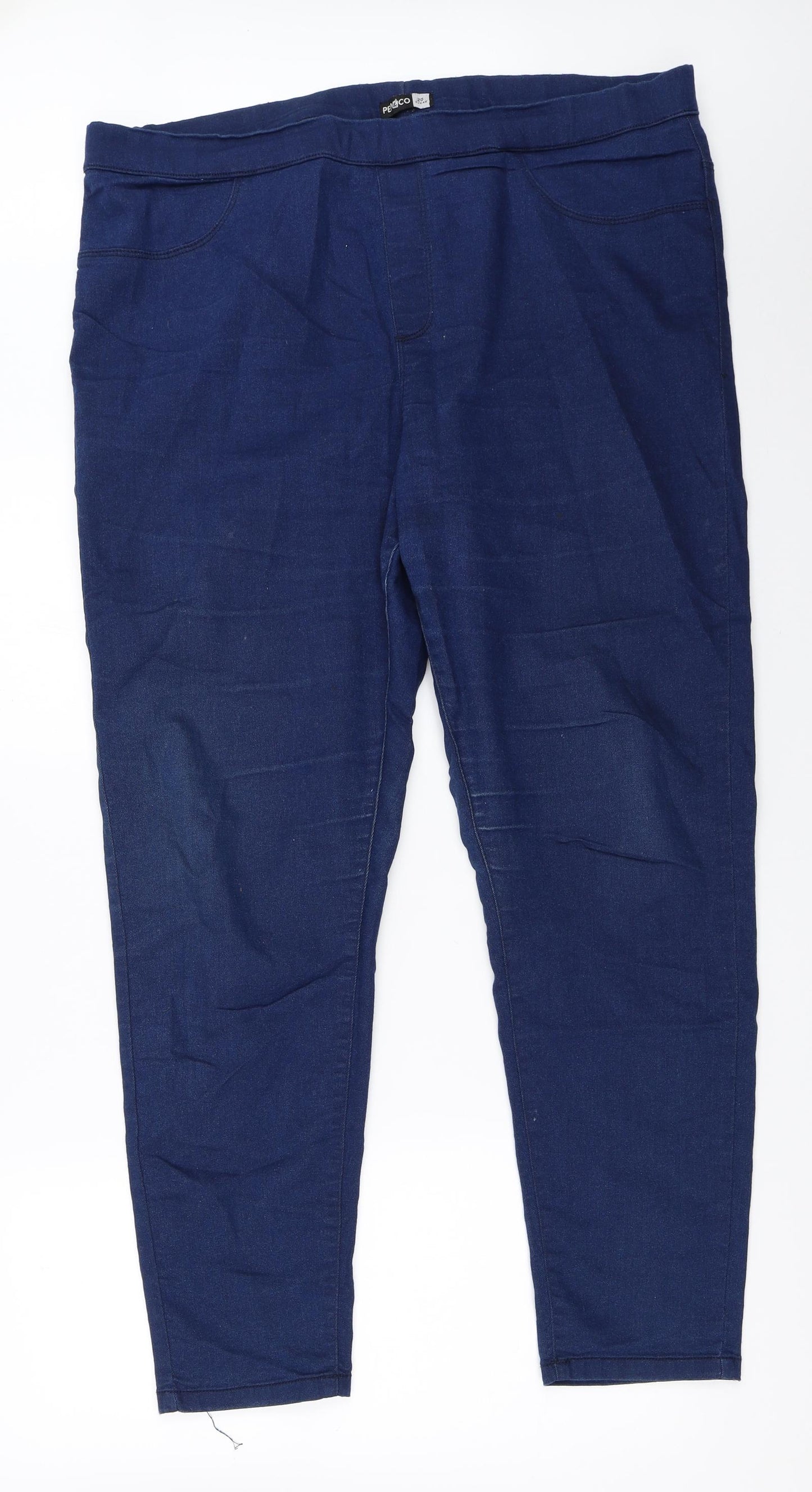 Pep&Co Womens Blue   Jegging Jeans Size 20 L29 in