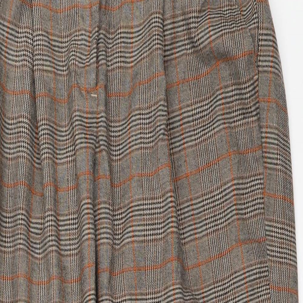 New Look Womens Brown   Capri Trousers Size 14 L25.5 in