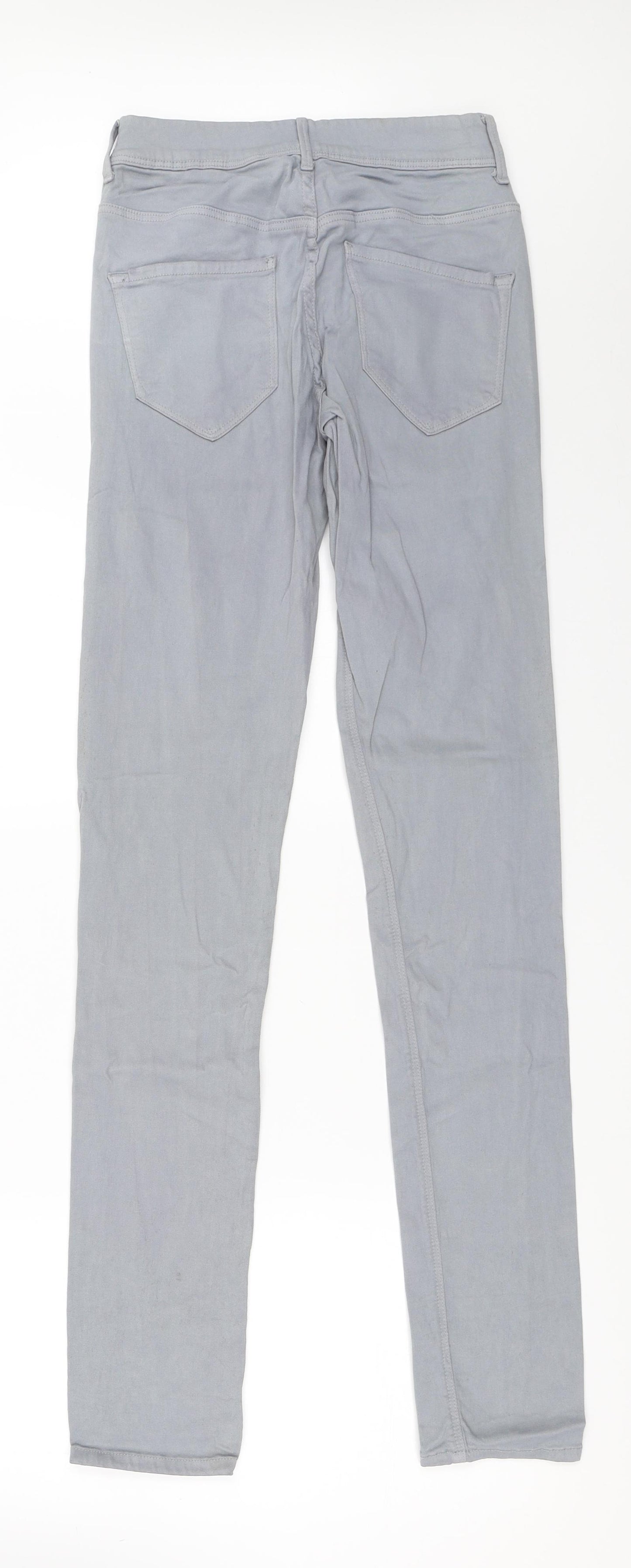 ICHI Womens Grey   Skinny Jeans Size 26 in L33 in