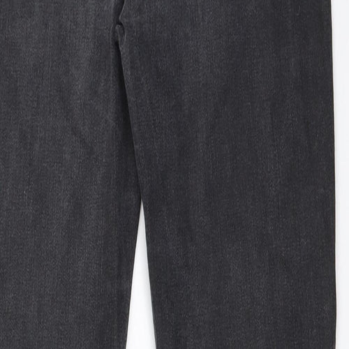 River Island Girls Black  Denim Skinny Jeans Size 12 Years