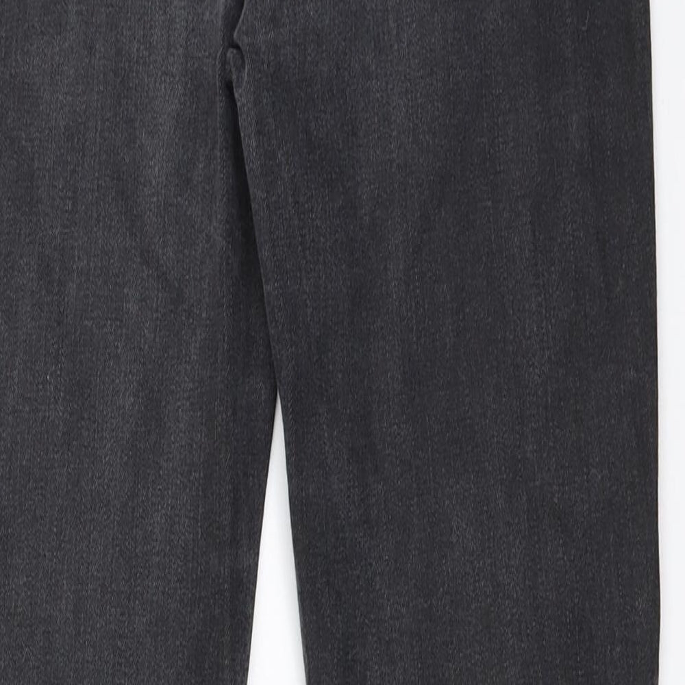 River Island Girls Black  Denim Skinny Jeans Size 12 Years