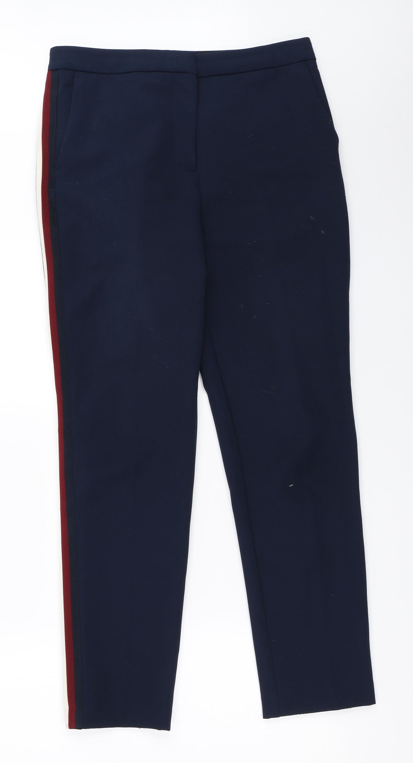 Marks and Spencer Womens Blue   Trousers  Size 10 L27.5 in