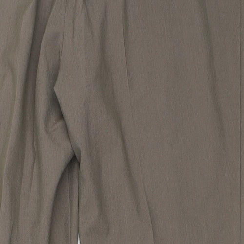 BM Womens Brown   Capri Trousers Size 18 L25 in