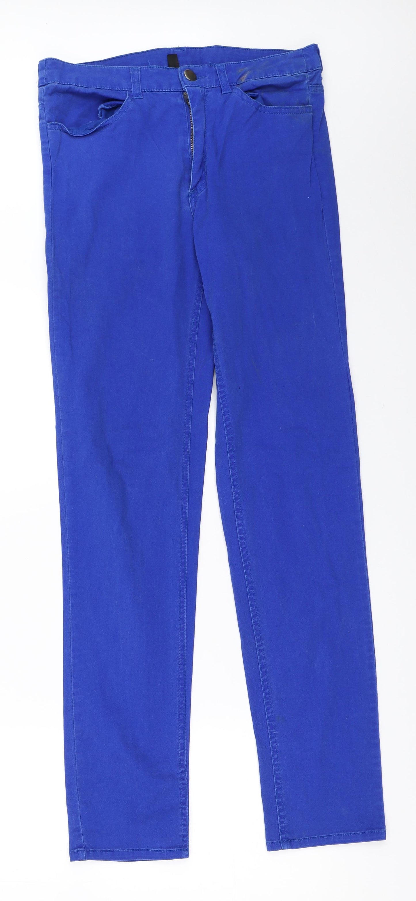H&M Womens Blue   Straight Jeans Size 38 L31 in