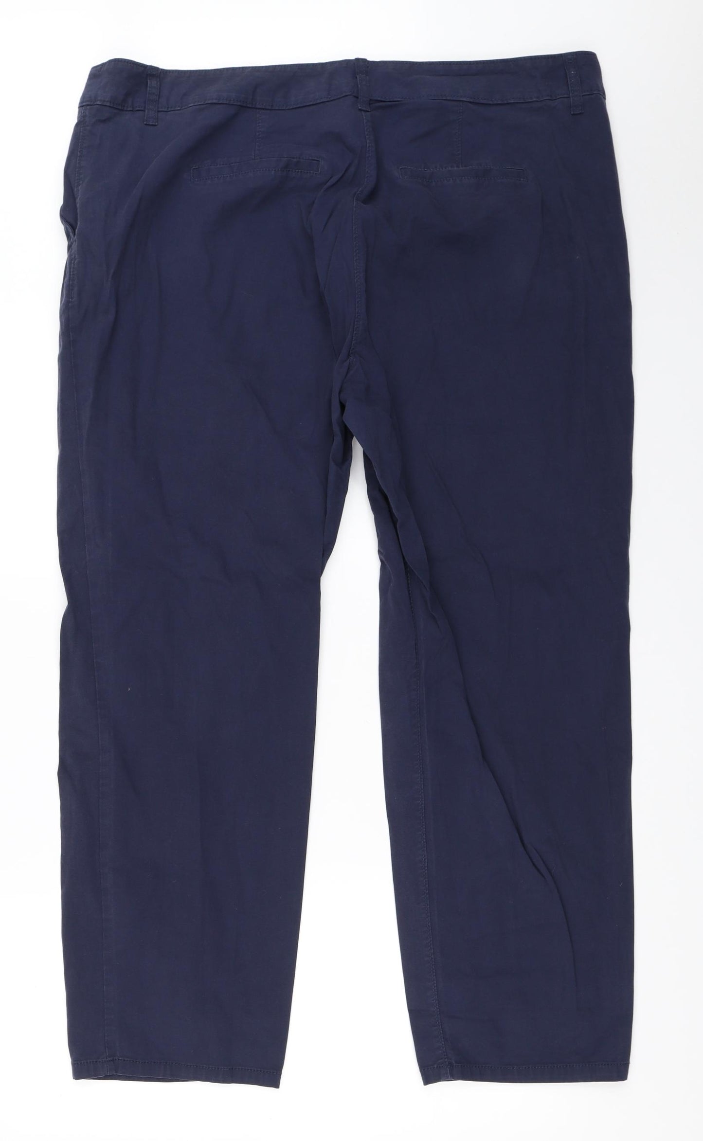 NEXT Womens Blue   Chino Trousers Size 20 L27 in