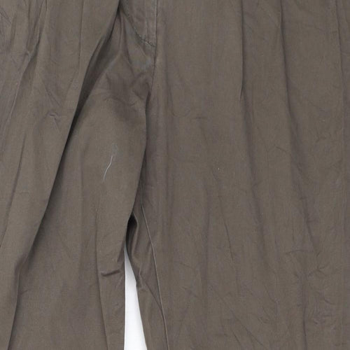H&M Womens Green   Cargo Trousers Size 40 L27.5 in