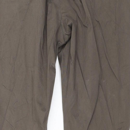 H&M Womens Green   Cargo Trousers Size 40 L27.5 in