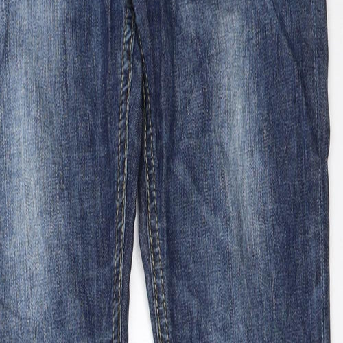 Cross Womens Blue  Denim Straight Jeans Size 26 in L32 in