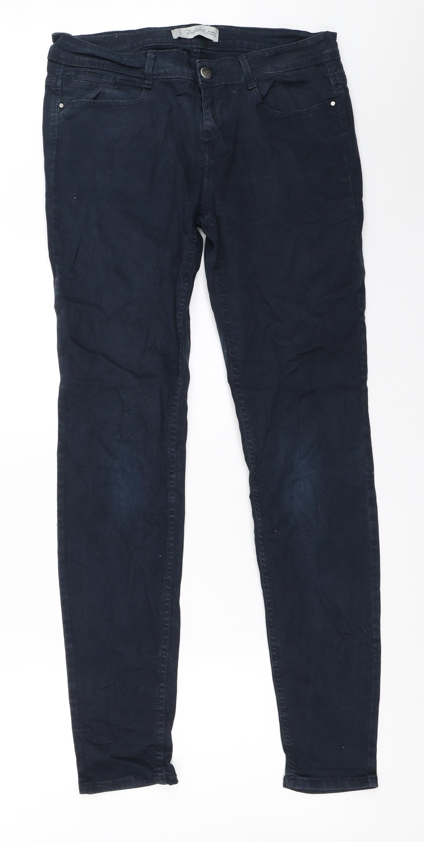 Zara Womens Blue   Skinny Jeans Size 40 L30.5 in