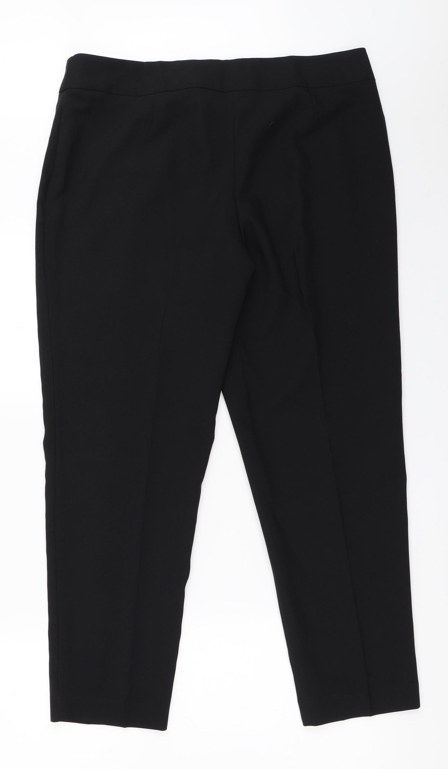 George Womens Black   Trousers  Size 14 L27 in