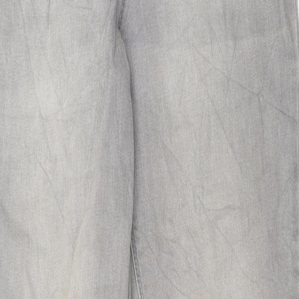 Primark Womens Grey  Denim Skinny Jeans Size 10 L29 in