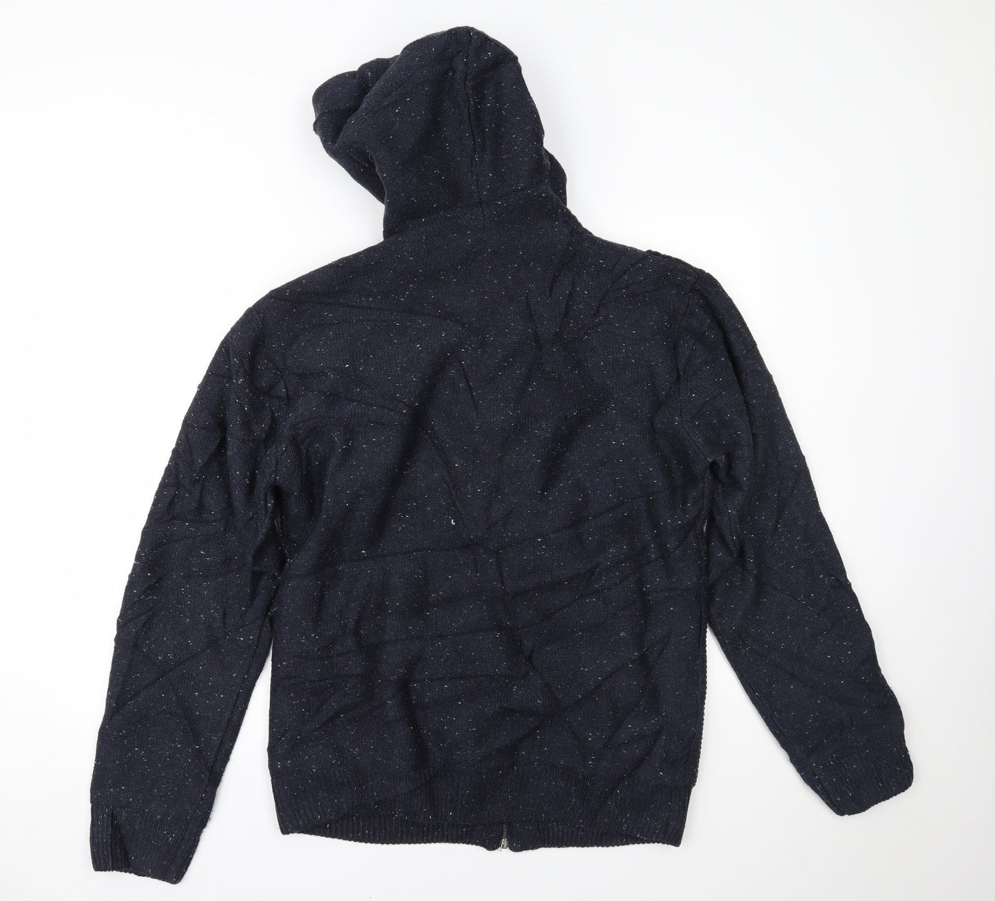 Matalan Mens Blue   Full Zip Hoodie Size M