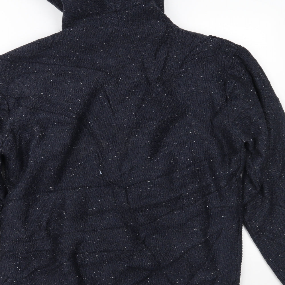 Matalan Mens Blue   Full Zip Hoodie Size M