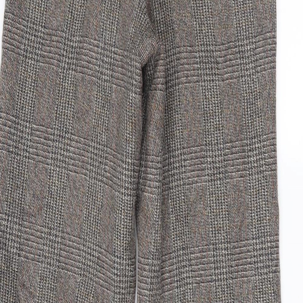 Club Gold Mens Beige Check  Trousers  Size 30 L31 in