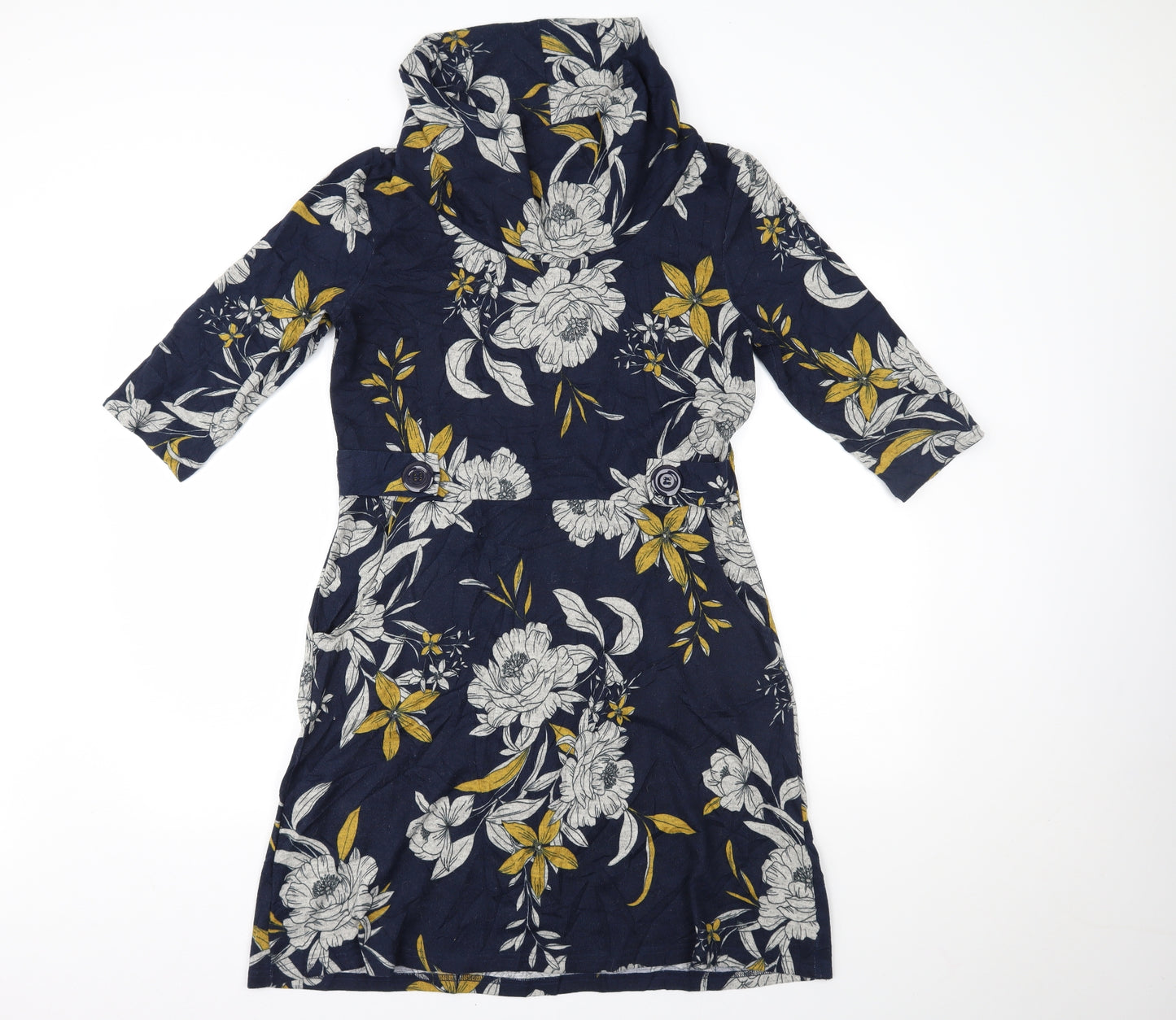 Solo Womens Multicoloured Floral  Shift  Size 16