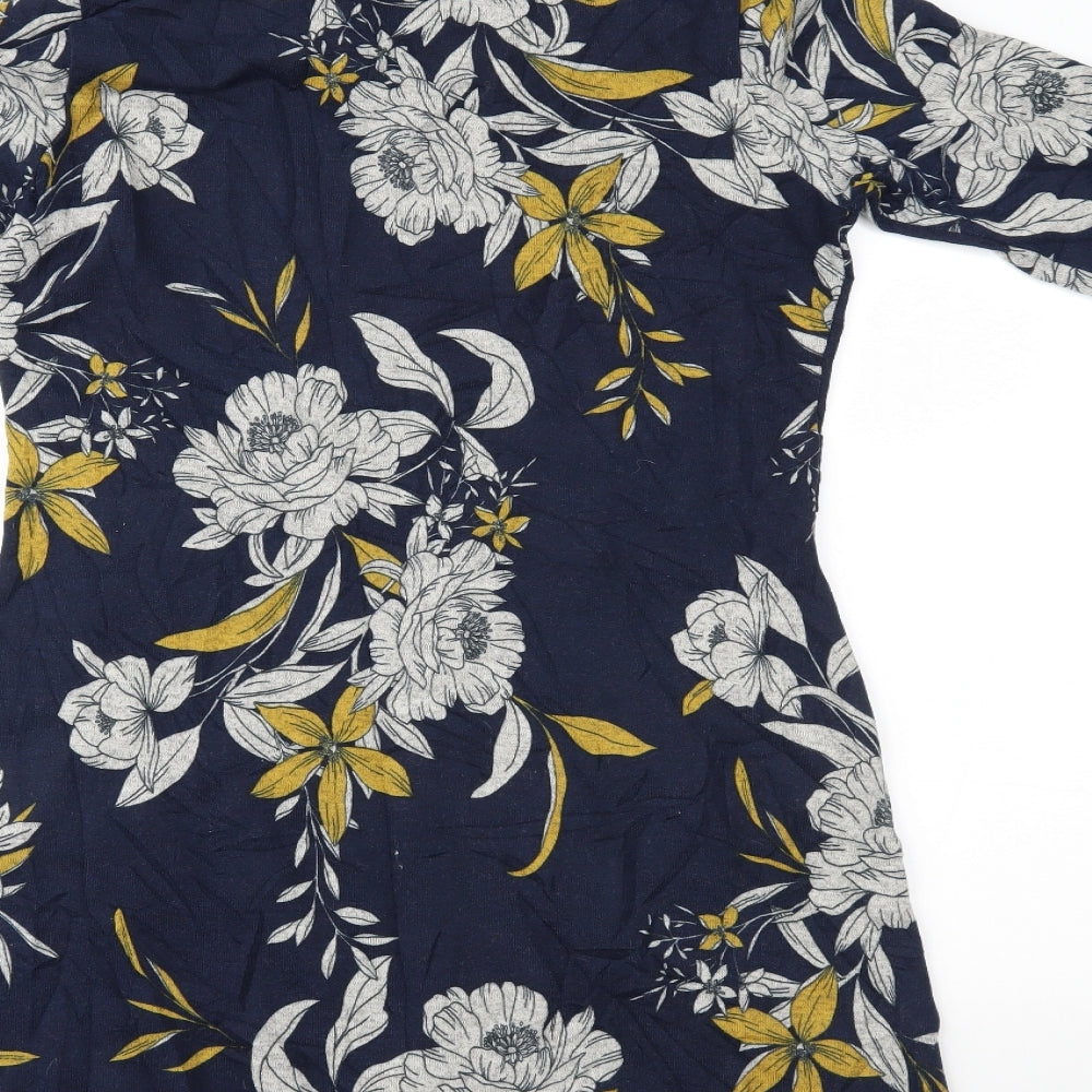 Solo Womens Multicoloured Floral  Shift  Size 16