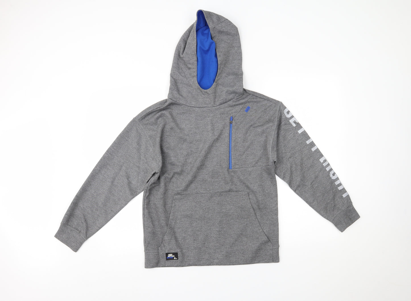 Zara Boys Grey   Pullover Hoodie Size 11-12 Years
