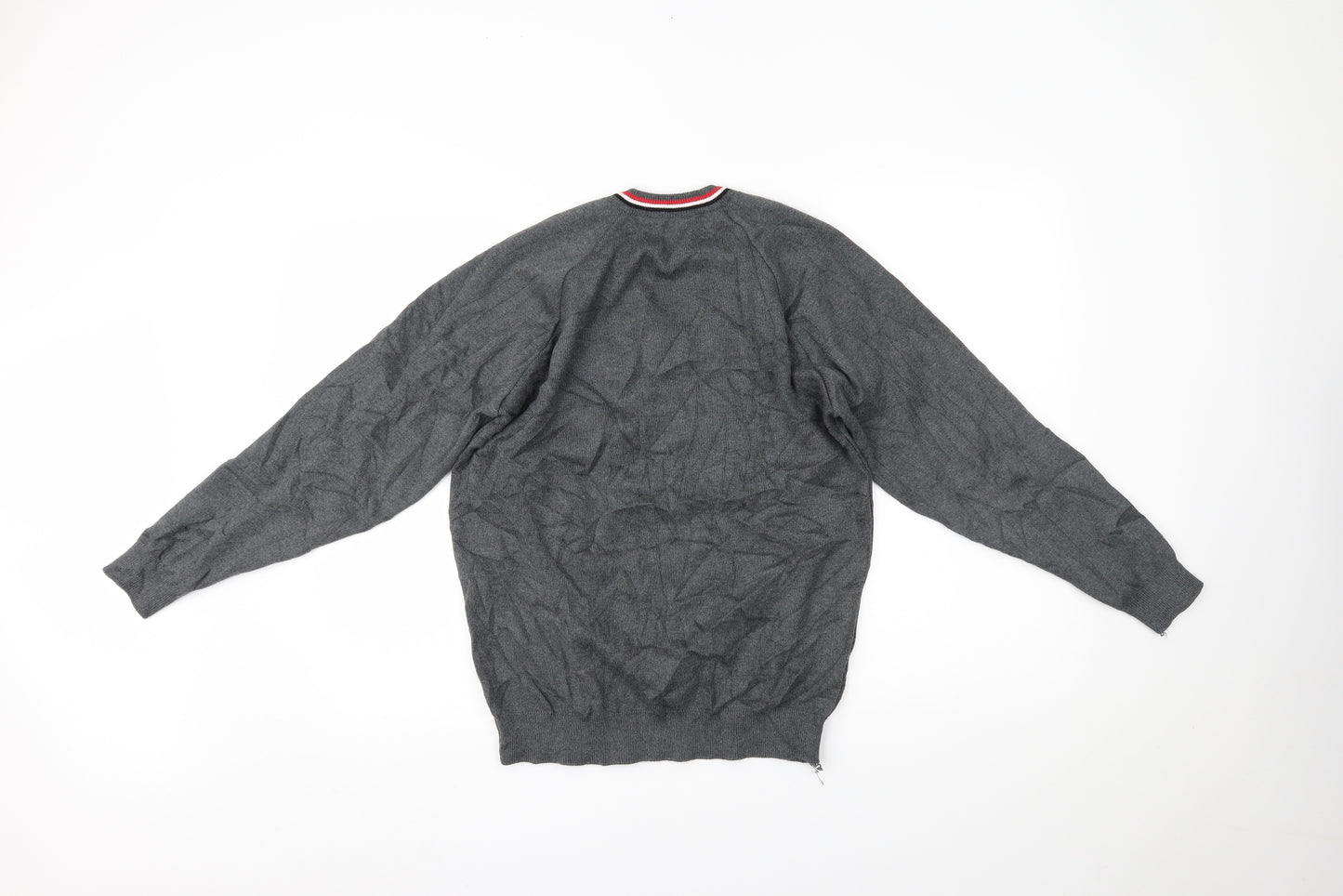 Magicfit Mens Grey   Pullover Jumper Size S
