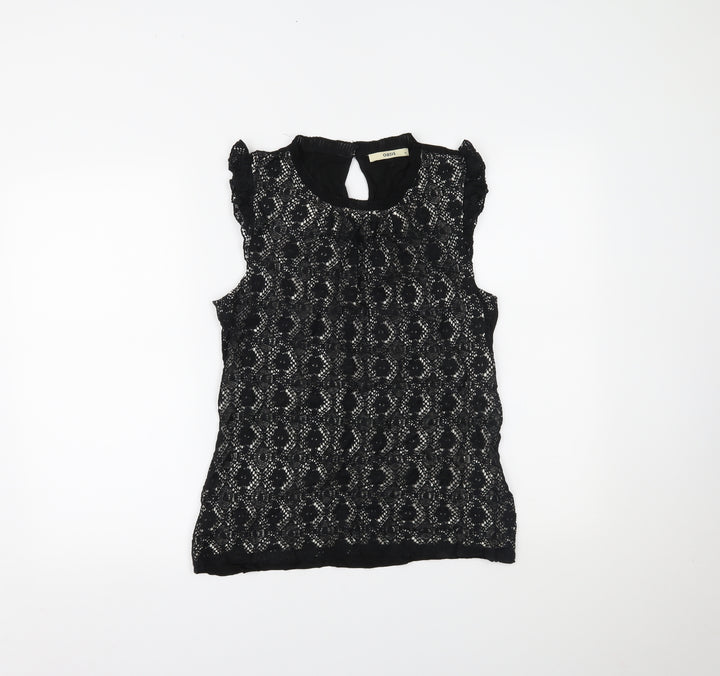 Oasis Womens Black   Basic Tank Size M