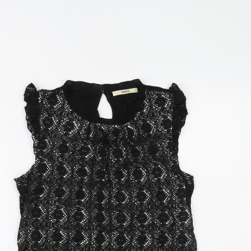 Oasis Womens Black   Basic Tank Size M