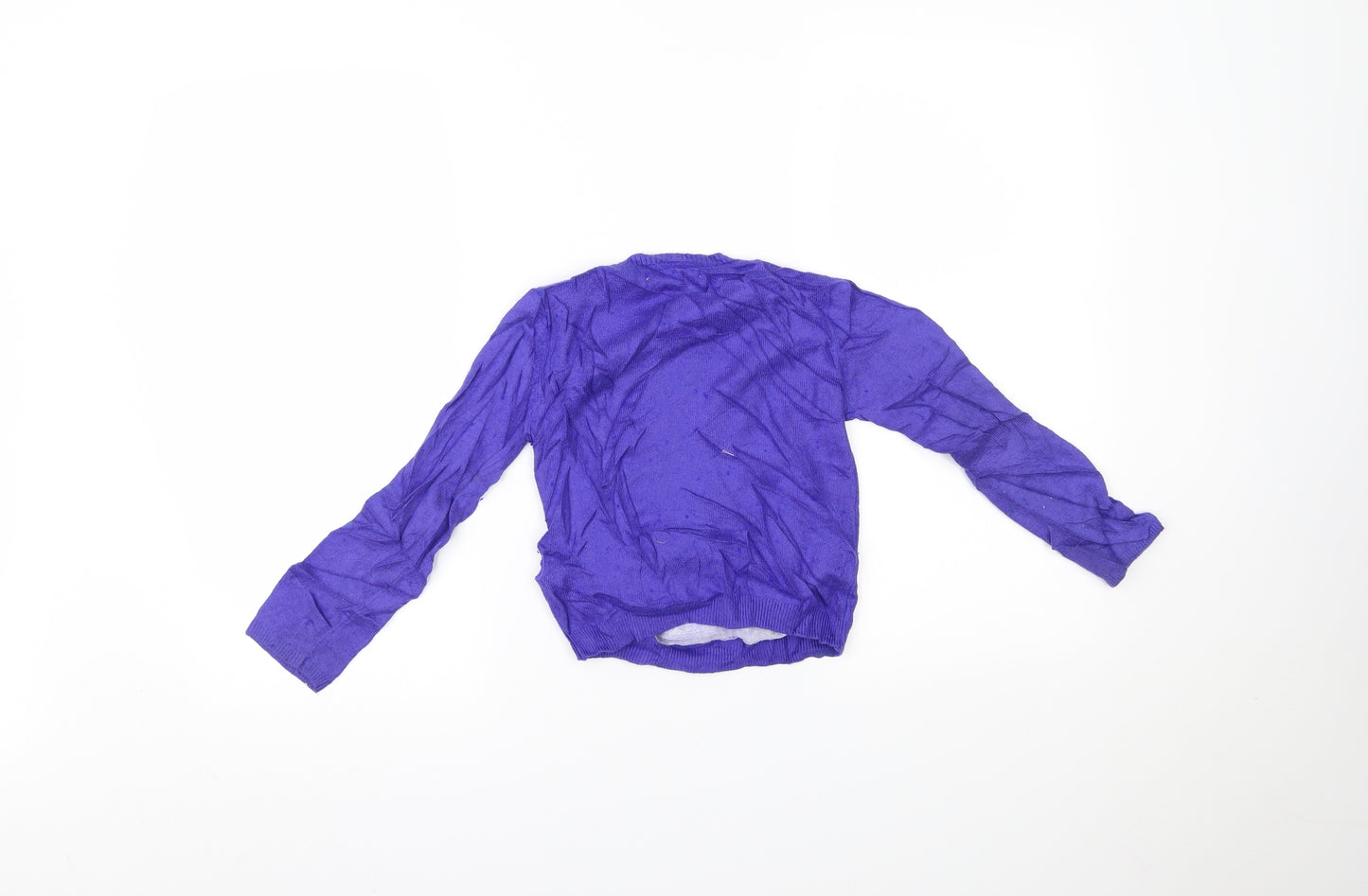 Marks and Spencer Girls Purple   Basic Blouse Size 5-6 Years