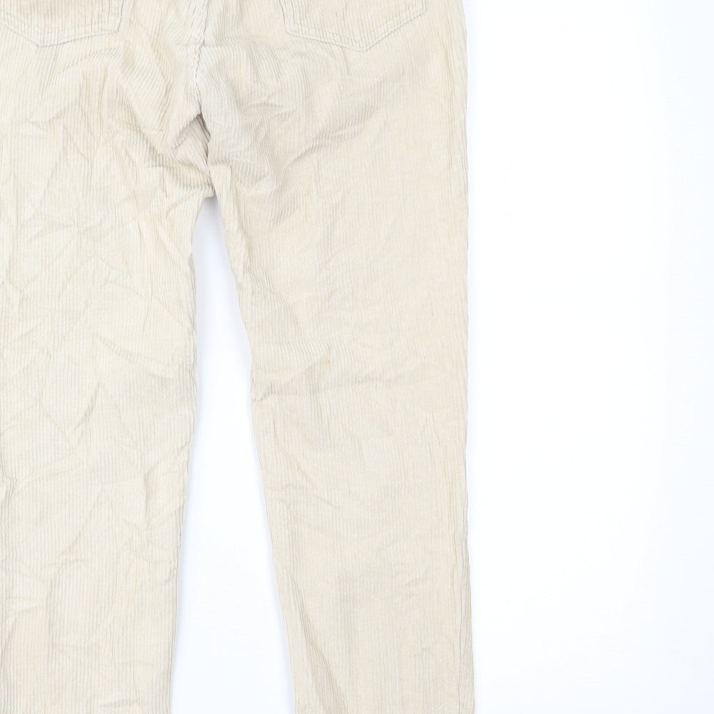 BDG Mens Beige  Corduroy Trousers  Size 32 L32 in
