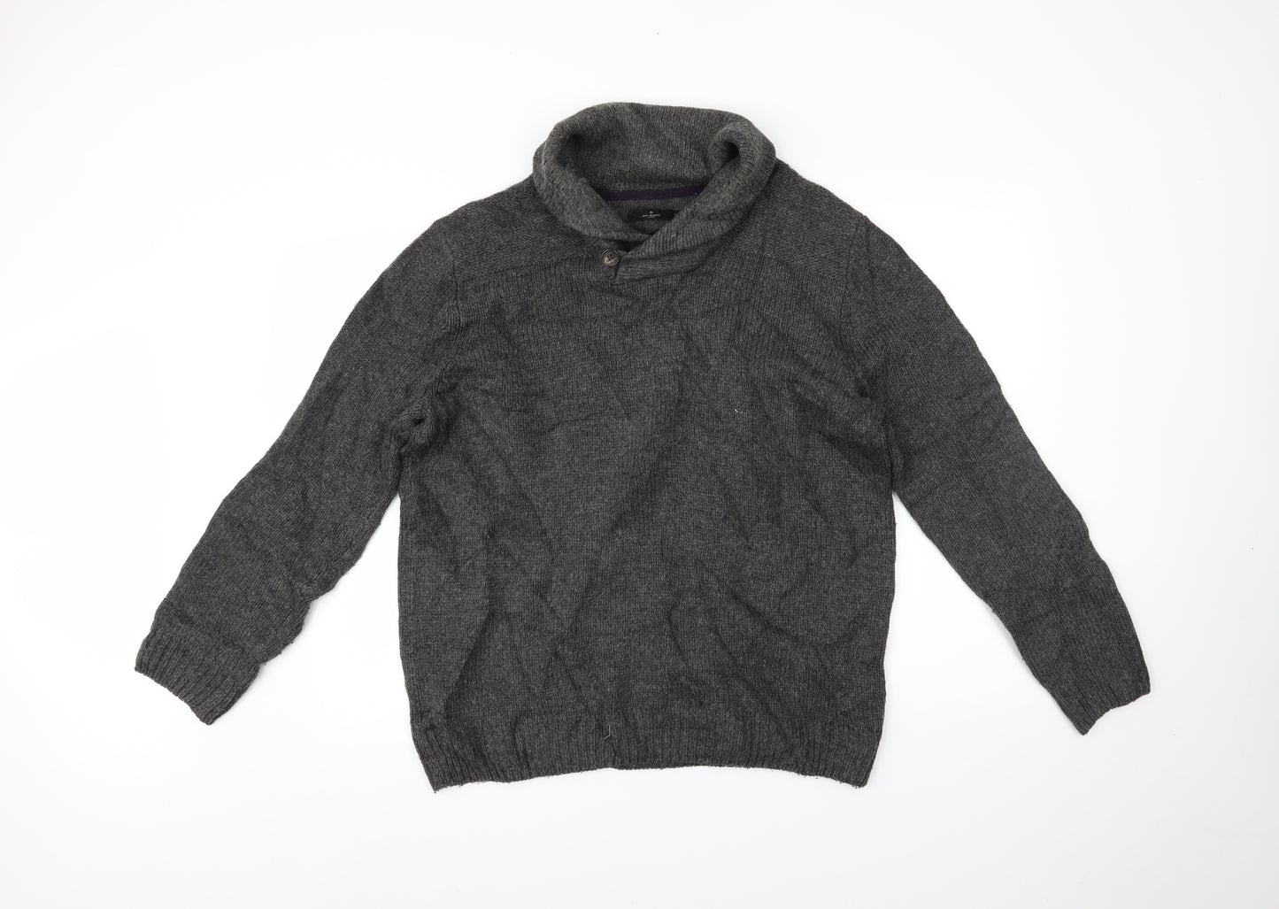 Jeff Banks Mens Grey   Pullover Jumper Size L