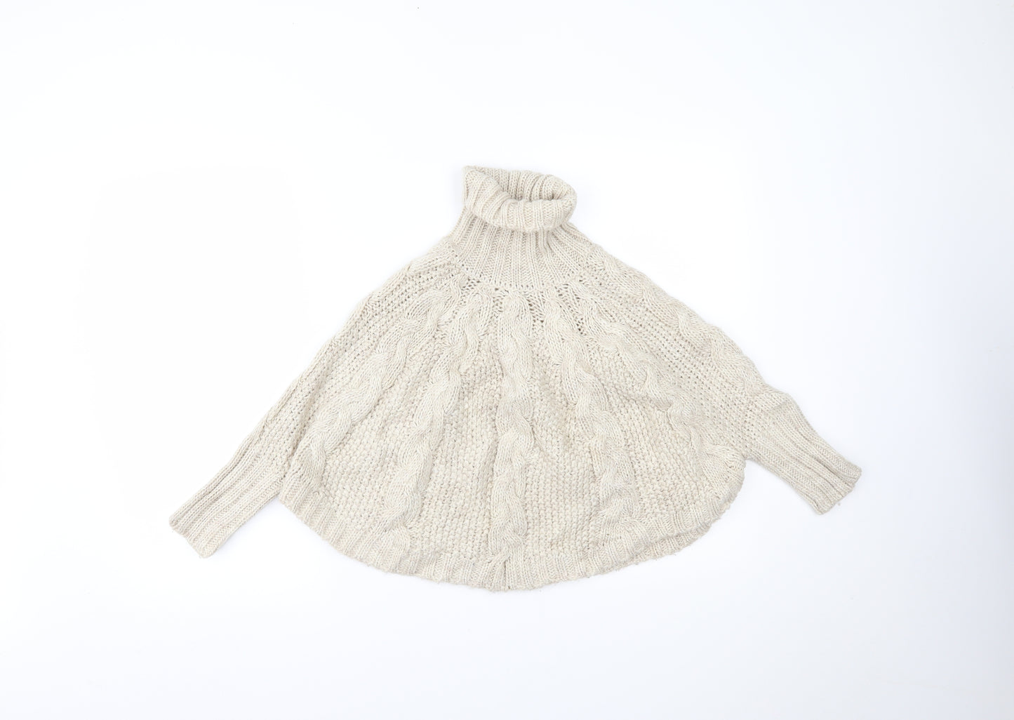NEXT Girls Beige   Pullover Jumper Size 7-8 Years