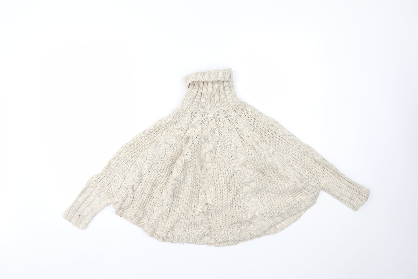 NEXT Girls Beige   Pullover Jumper Size 7-8 Years
