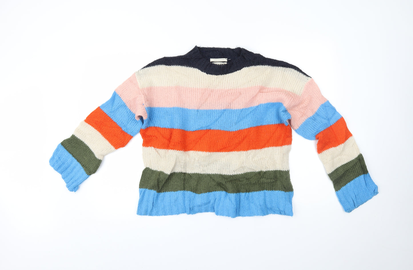 Urban Outfitters Womens Multicoloured Striped  Pullover Jumper Size XS