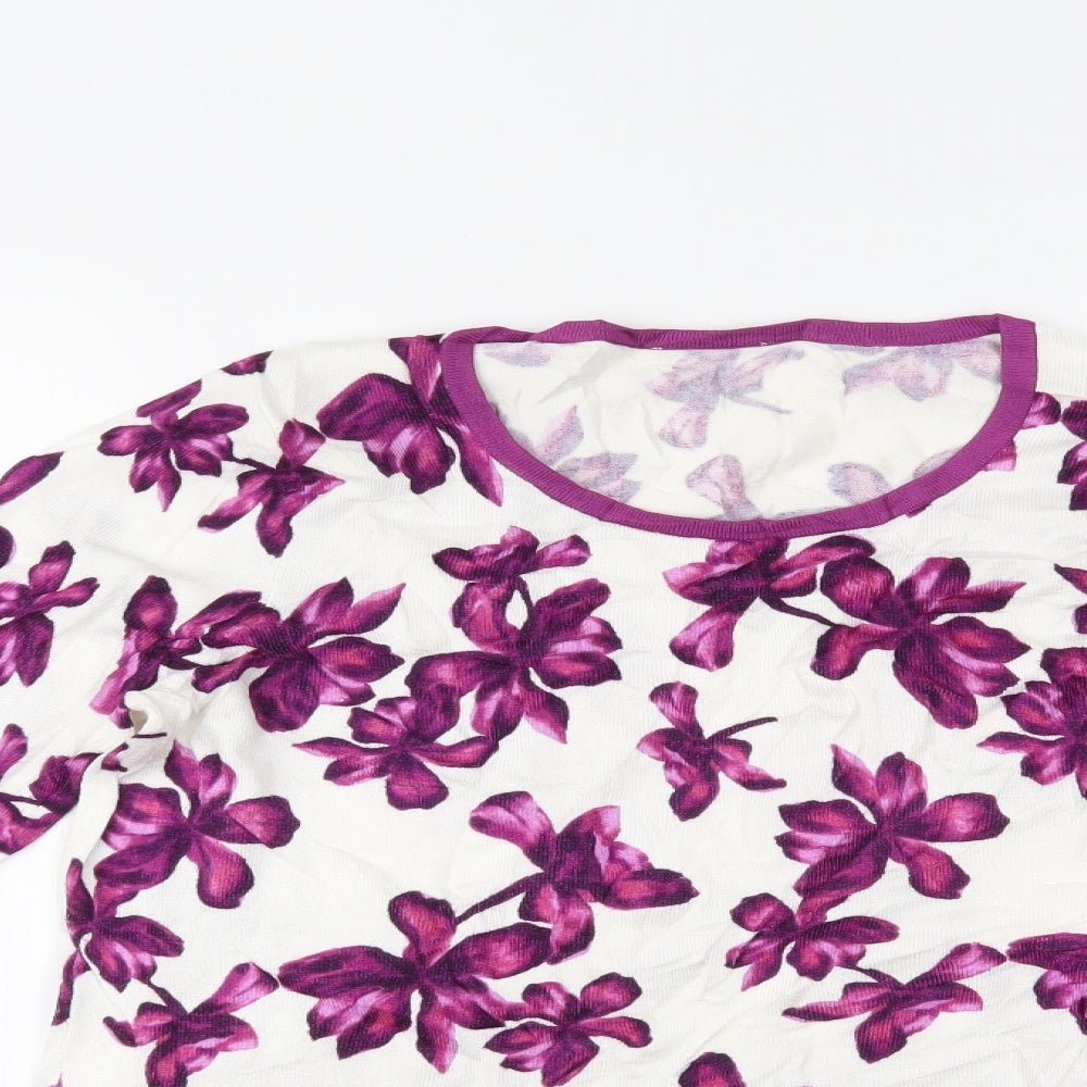 Preworn Womens Multicoloured Floral   Blouse Size 10