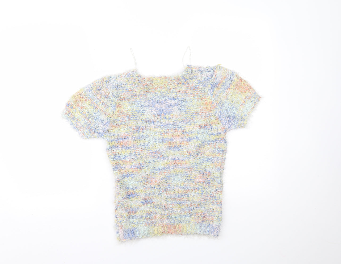 Fashion Box Womens Multicoloured   Basic T-Shirt Size 10