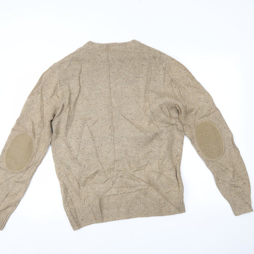 Primark Mens Beige   Pullover Jumper Size S
