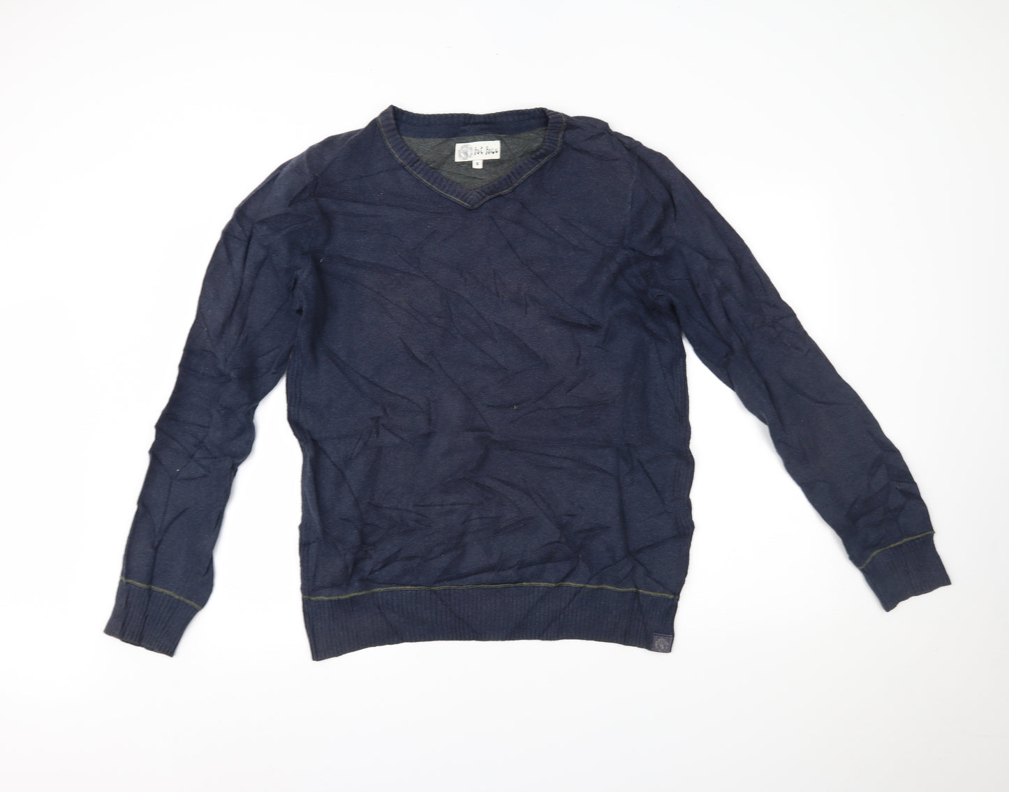 Fat Face Mens Blue   Pullover Jumper Size M