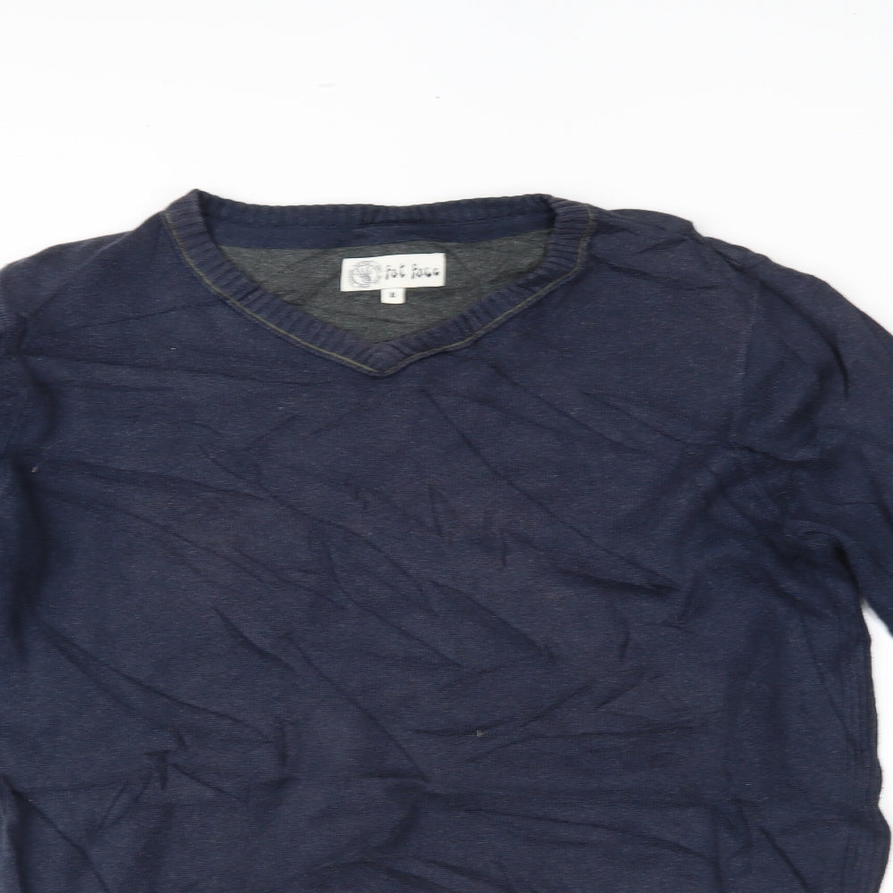 Fat Face Mens Blue   Pullover Jumper Size M