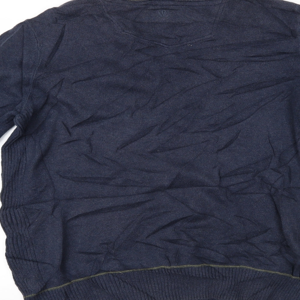 Fat Face Mens Blue   Pullover Jumper Size M