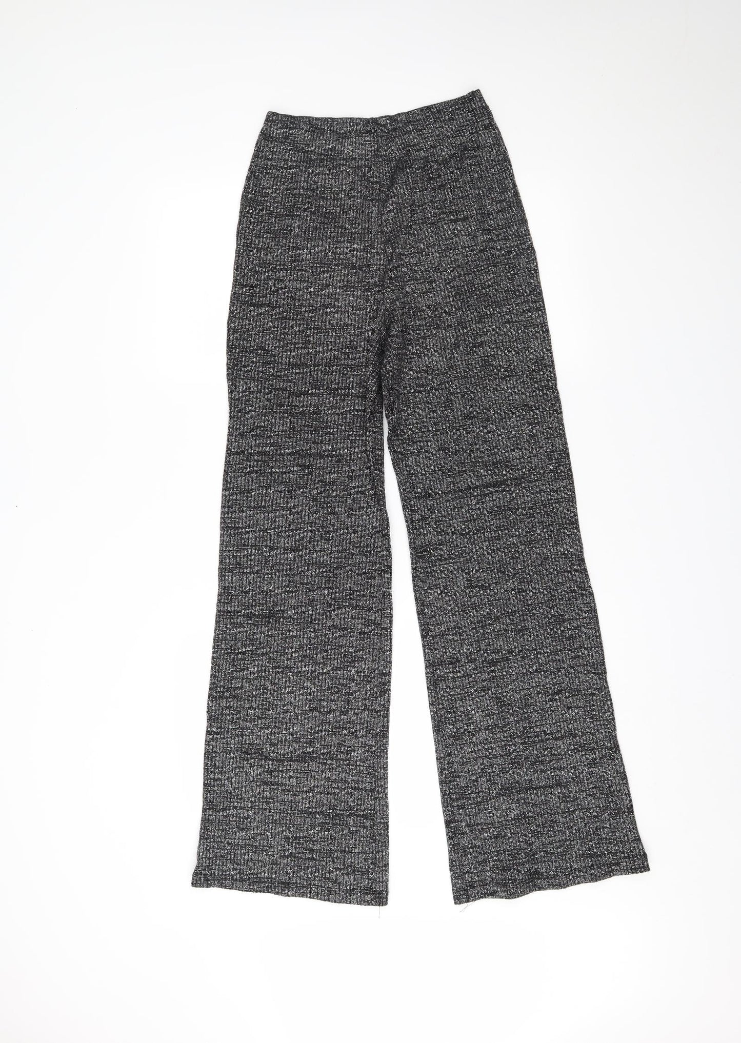 Zara Womens Silver    Trousers Size 8 L29 in
