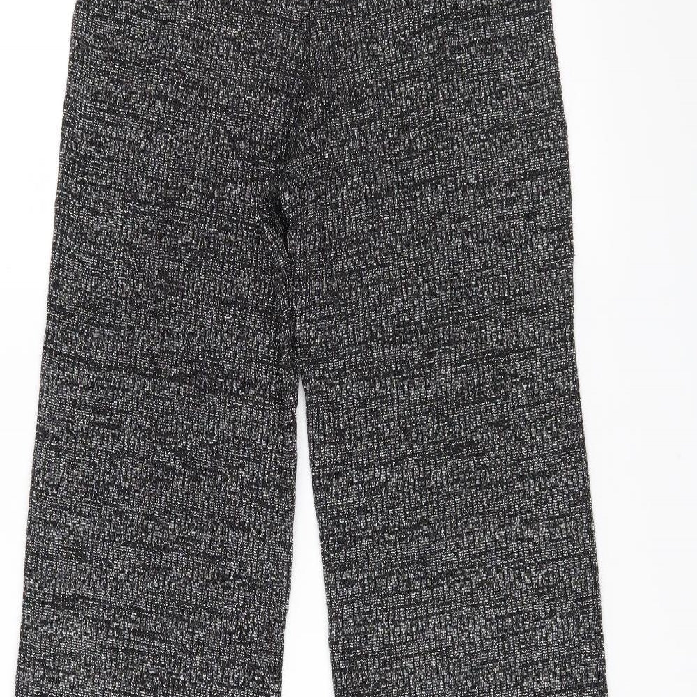 Zara Womens Silver    Trousers Size 8 L29 in
