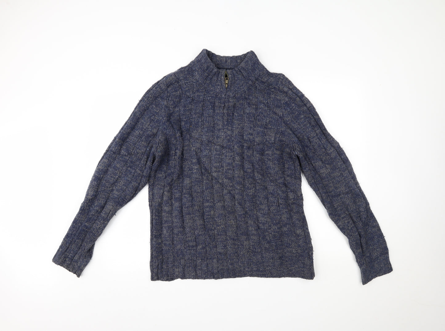 Marks and Spencer Mens Blue   Pullover Jumper Size M
