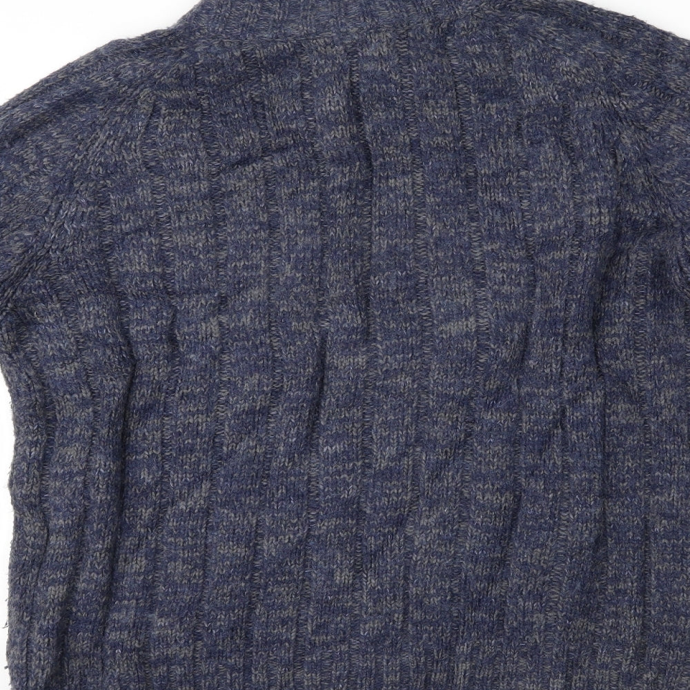 Marks and Spencer Mens Blue   Pullover Jumper Size M