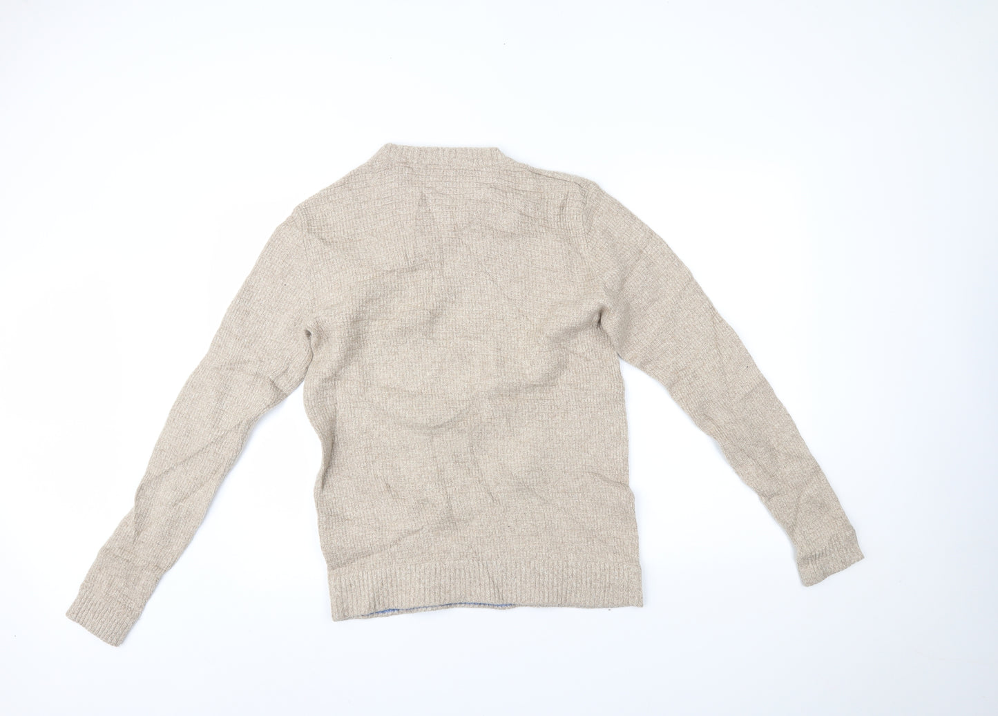 Crew Clothing Mens Beige   Pullover Jumper Size M