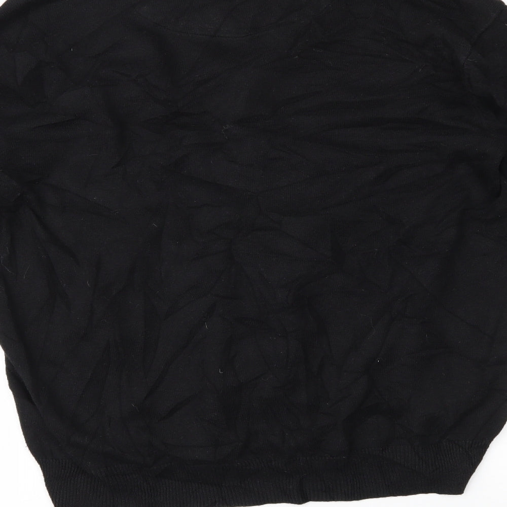 enjoiskateboarding Mens Black   Cardigan Jumper Size M