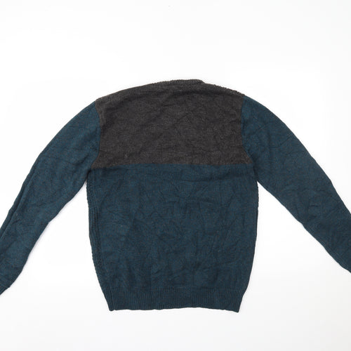 Primark Mens Blue   Pullover Jumper Size S