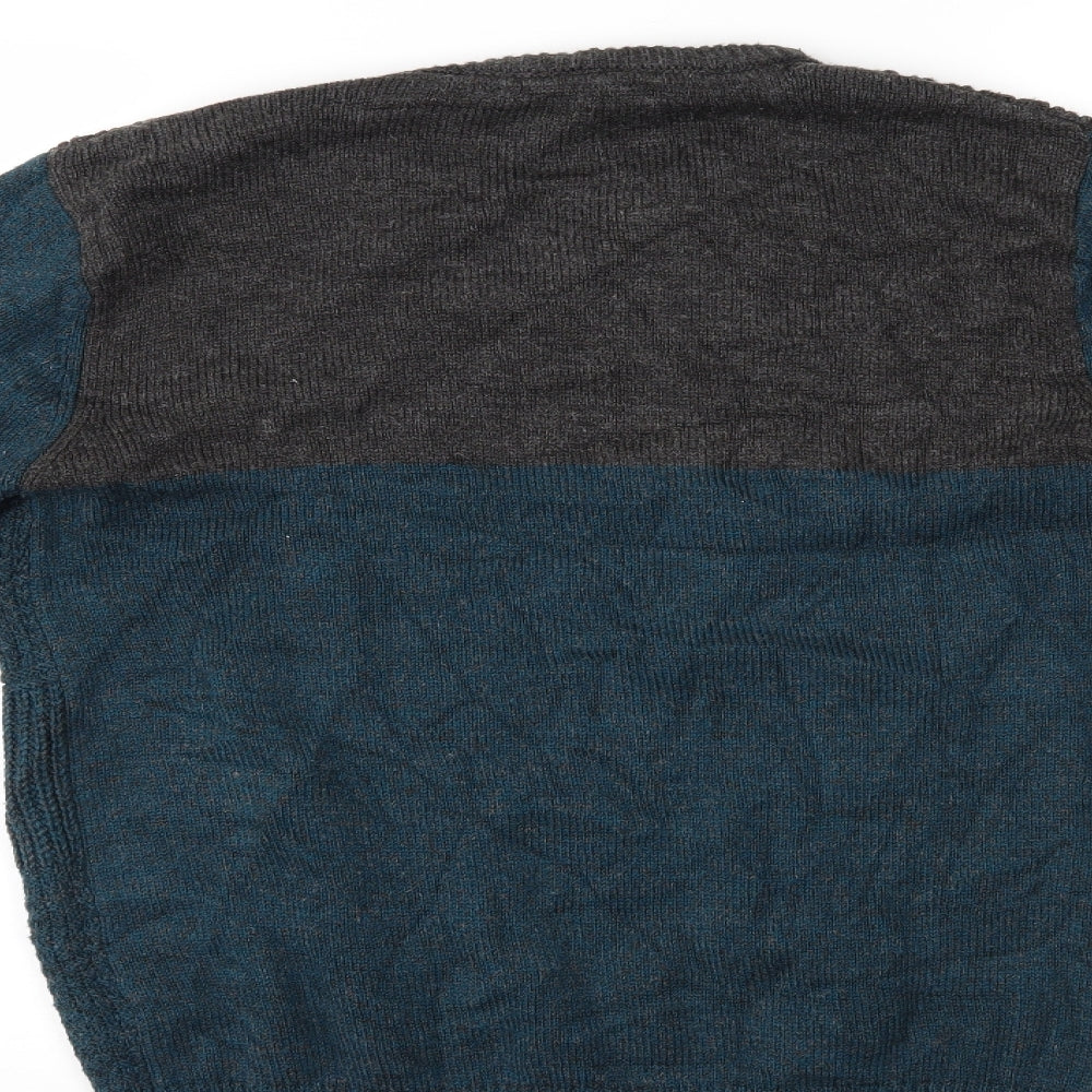 Primark Mens Blue   Pullover Jumper Size S