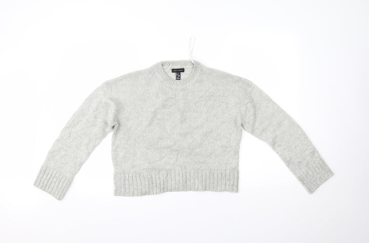 New Look Womens Grey Pullover Jumper Size S