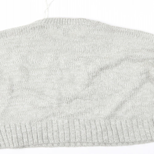 New Look Womens Grey   Pullover Jumper Size S