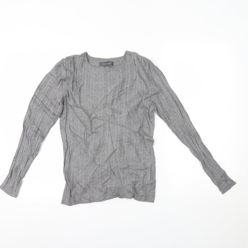 Primark Womens Grey   Basic Blouse Size L