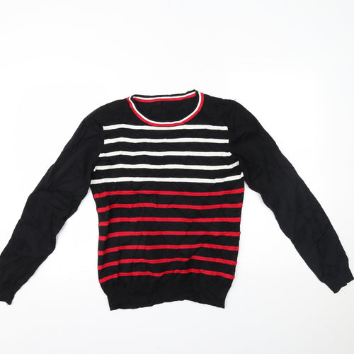 Preworn Womens Multicoloured Striped  Basic Blouse Size S